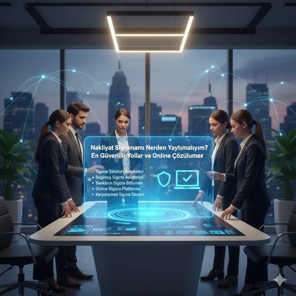 Nakliyat Sigortamı Nereden Yaptırmalıyım? En Güvenilir Yollar ve Online Çözümler